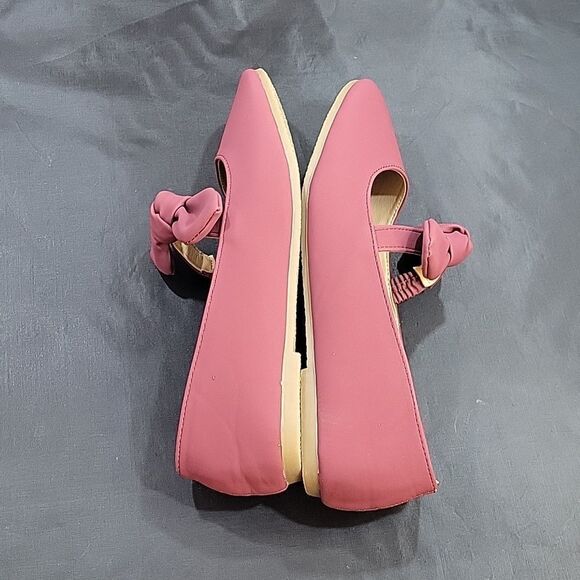 BRAND NEW WELLSFOUNTN COMFORT ROUND TOE SLIP-ON WOMEN"S BOWNOT WOMEN'S FLAT SHOE - Picture 10 of 13